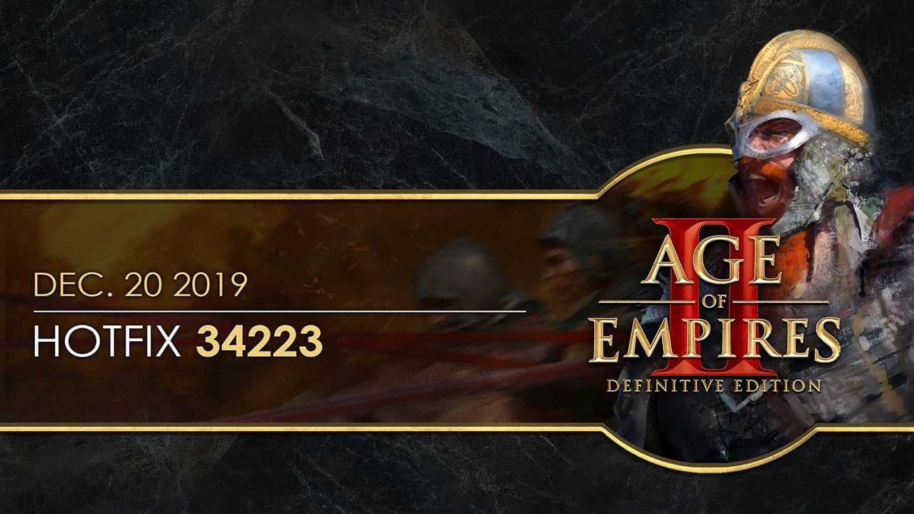 Age of Empires II: Definitive Edition Düzeltme 34223