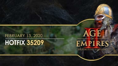 Age of Empires II: Definitive Edition Düzeltme 35209