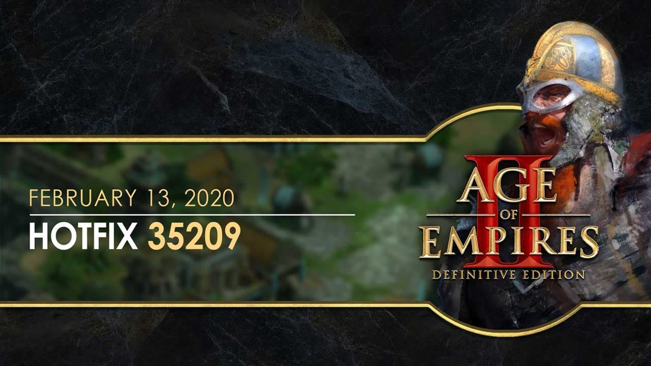 Age of Empires II: Definitive Edition Düzeltme 35209