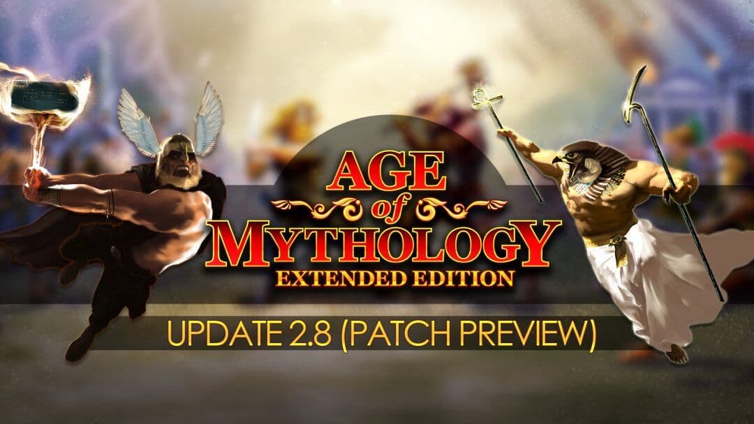 Age Of Mythology Güncelleme 2.8 Önizleme (Beta) Sürümü